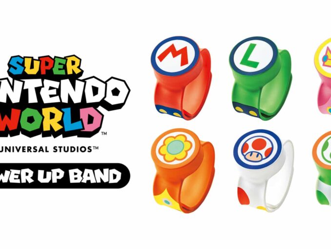 News - Super Nintendo World Power-Up Bands available 