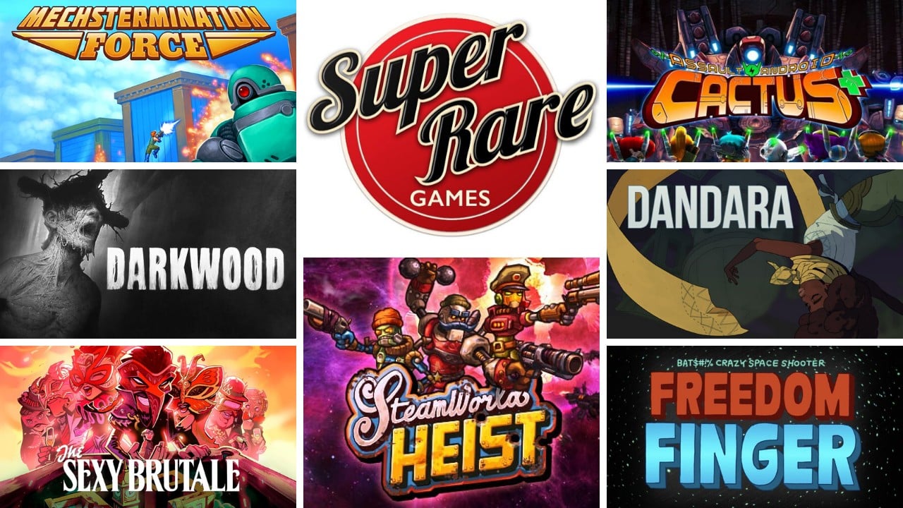 Super Rare Games announces 7 Physical Releases