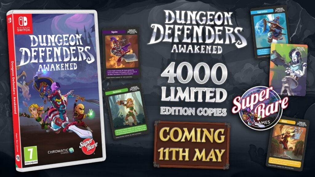 Super Rare Games – Dungeon Defenders: Awakened – Release fysieke versie