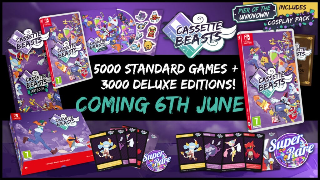 Super Rare Games – Exclusive Physical Release of Cassette Beasts