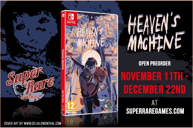 Nieuws - Super Rare Games – Heaven’s Machine – Eerste alleen fysieke titel 