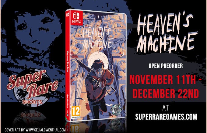 Super Rare Games – Heaven’s Machine – First Physical-Only title
