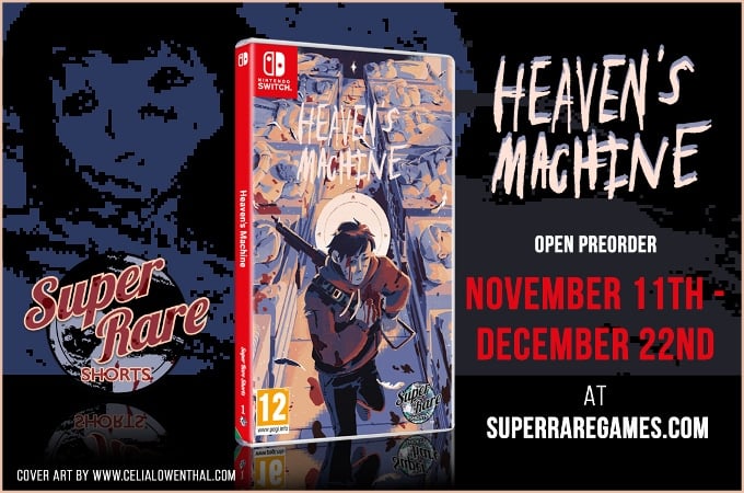 Super Rare Games – Heaven’s Machine – Eerste alleen fysieke titel