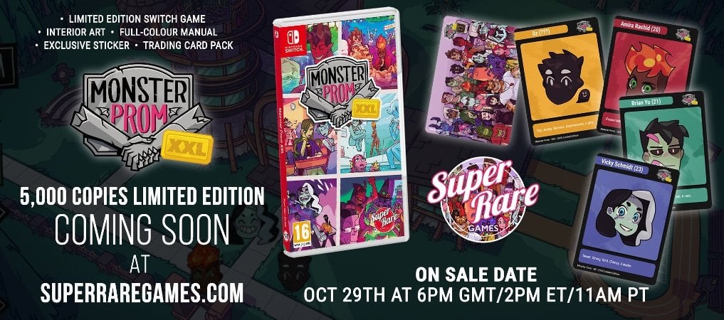 Super Rare Games – Monster Prom XXL