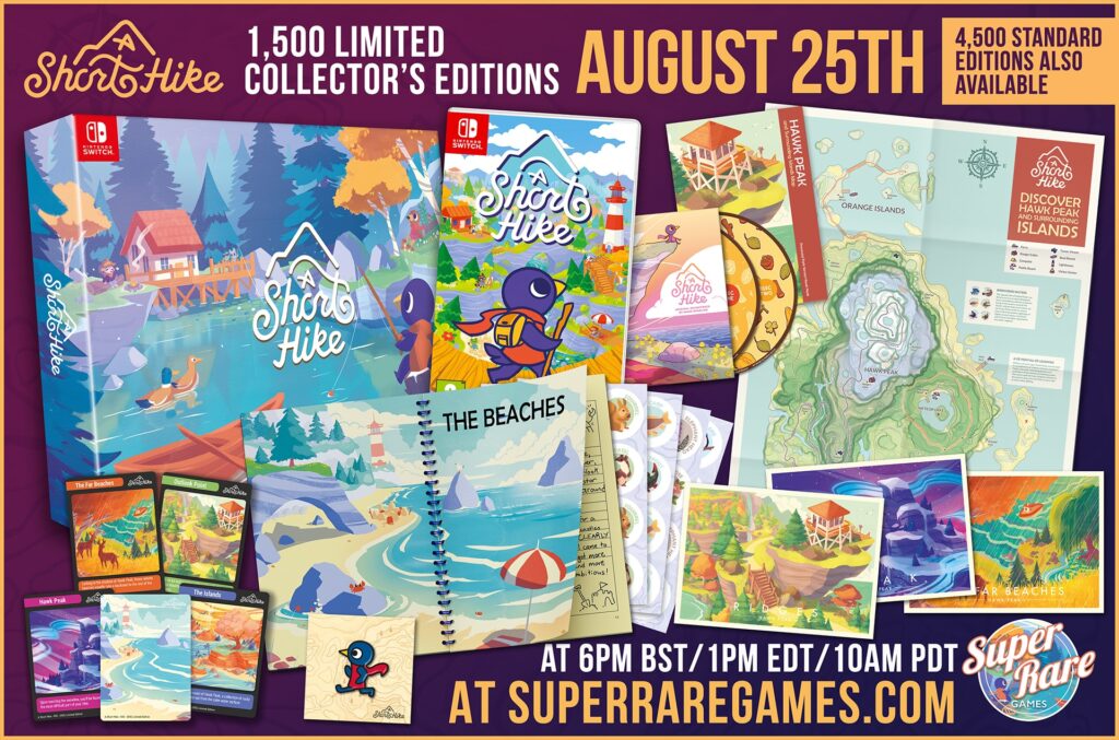 Super Rare Games –  Next Physical – A Short Hike