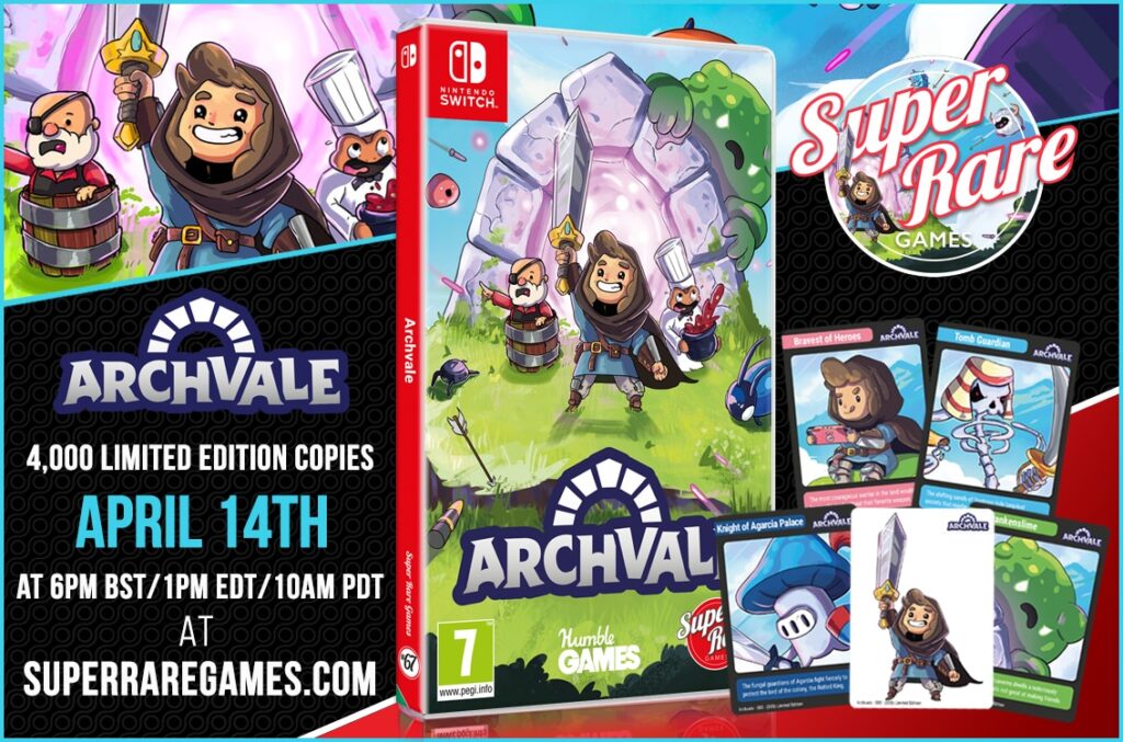Super Rare Games – Next Physical – Archvale