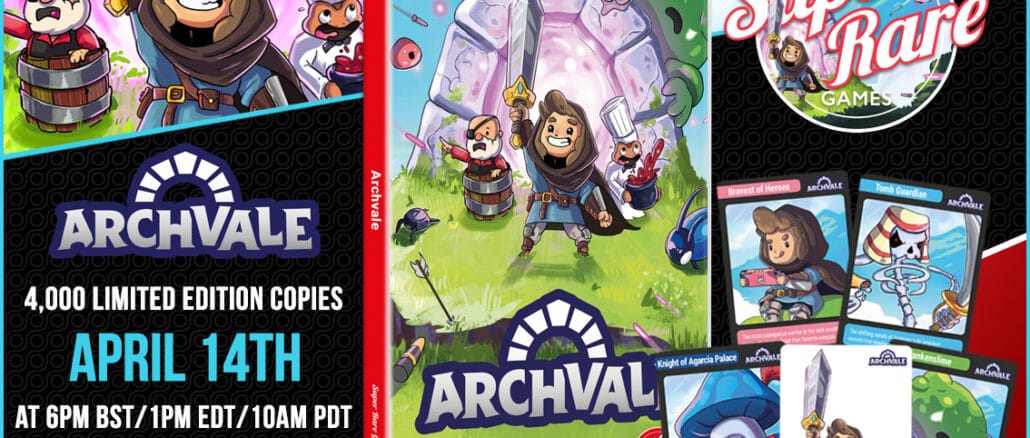 Super Rare Games – Volgende fysieke release – Archvale