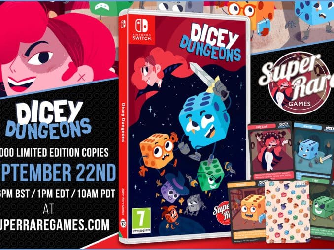 Nieuws - Super Rare Games – Volgende fysieke release – Dicey Dungeons 