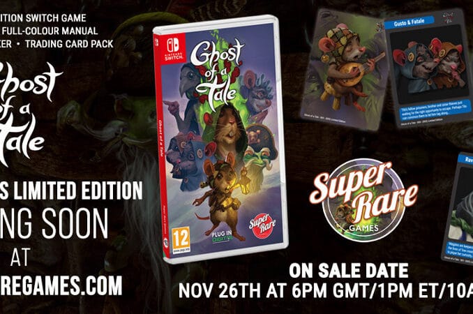 News - Super Rare Games – Next Physical Release – Ghost Of A Tale