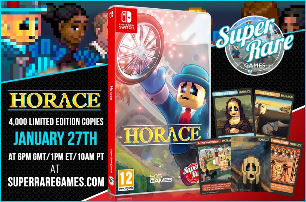 Super Rare Games – Volgende fysieke release – Horace