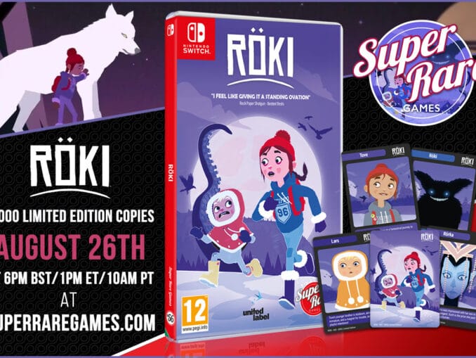 Nieuws - Super Rare Games – Volgende fysieke release – Röki 