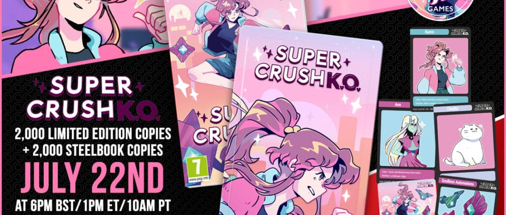 Super Rare Games – Volgende fysieke release – Super Crush KO