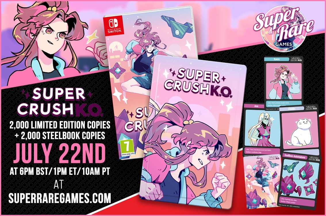Super Rare Games – Volgende fysieke release – Super Crush KO