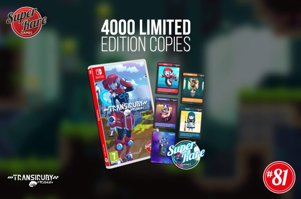 Super Rare Games – Volgende fysieke release – Transiruby