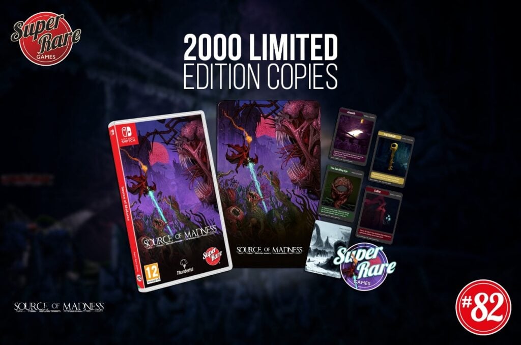 Super Rare Games – Source of Madness physical release