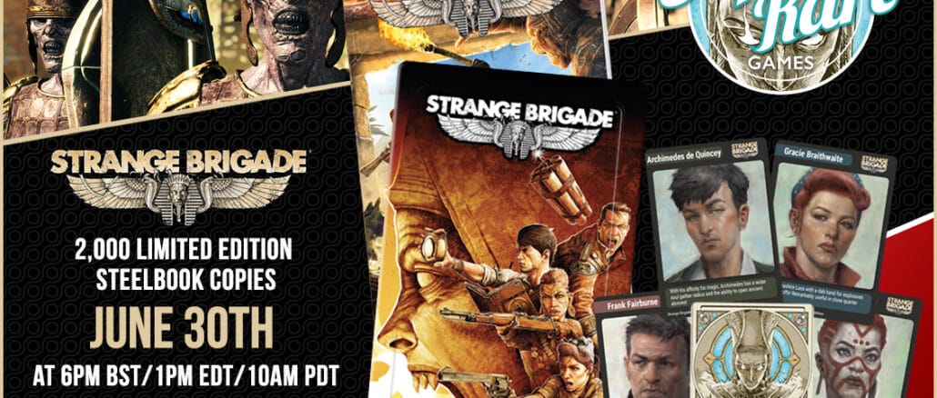 Super Rare Games – Strange Brigade fysieke release