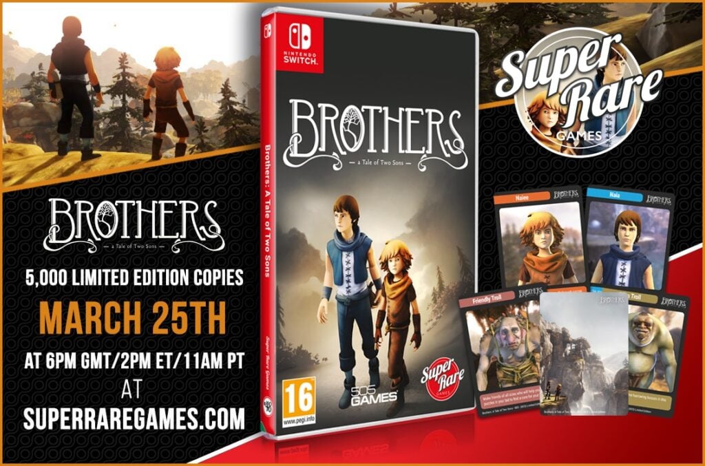 Super Rare Games – Volgende fysieke release – Brothers: A Tale Of Two Sons