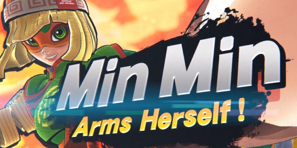 Super Smash Bros Ultimate ARMS fighter is Min Min, coming June 29th