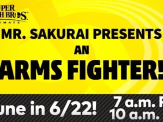 Super Smash Bros. Ultimate – ARMS Fighter reveal on June 22nd