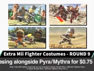 News - Super Smash Bros Ultimate – Four New Mii Costumes Announced 