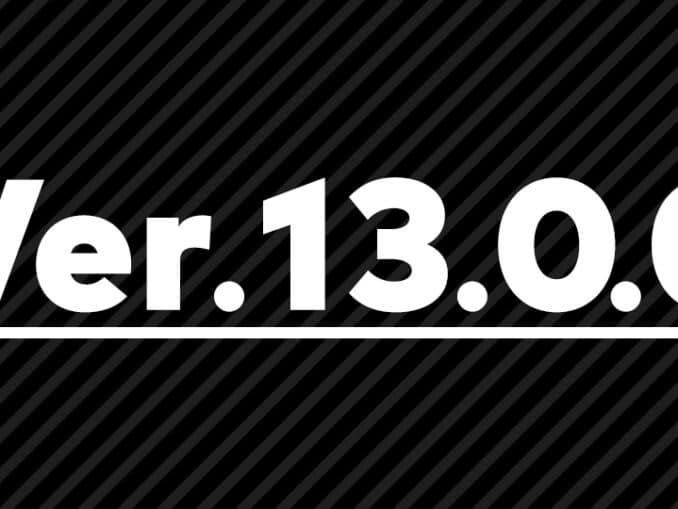 News - Super Smash Bros Ultimate – Version 13.0.0 – October 18th 