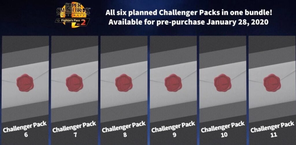 Super Smash Bros. Ultimate – Fighter pass 2 – 6 onaangekondigde karakters