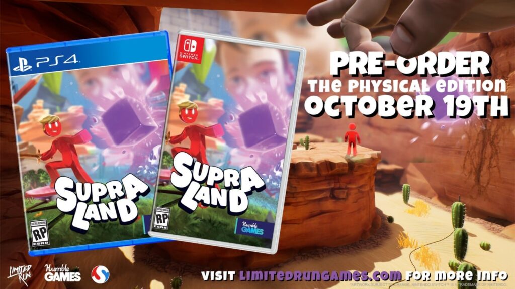 Supraland – Fysieke editie pre-orders starten 15 Oktober Supraland – Fysieke editie pre-orders starten 15 Oktober