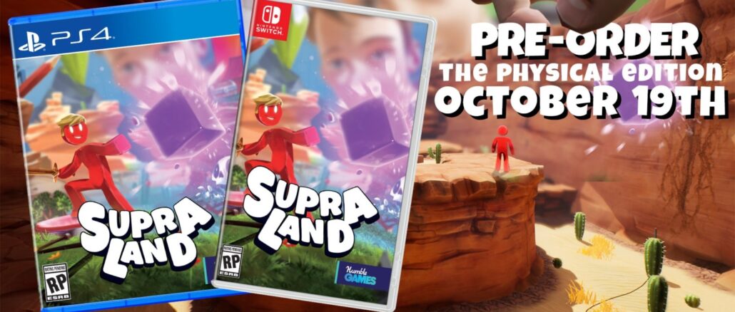 Supraland – Physical Edition pre-orders start October 19