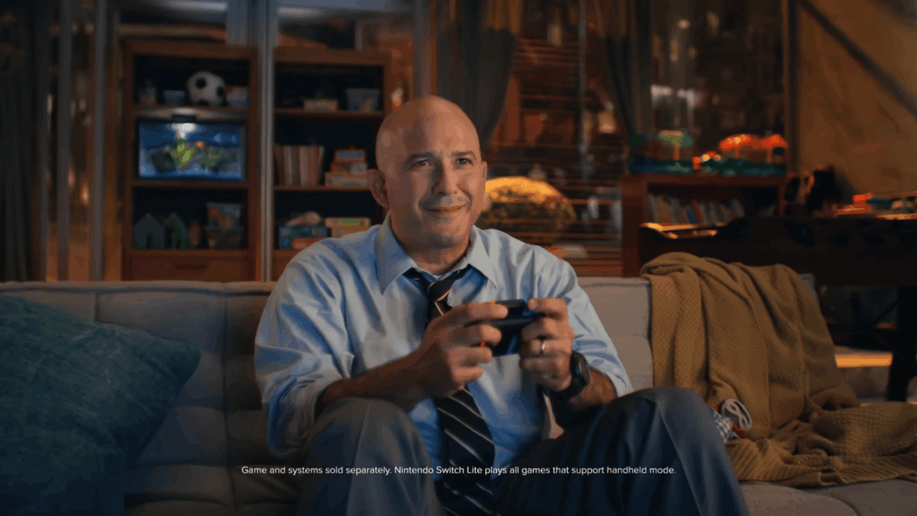 Switch My Way commercials featuring Mario Kart and Mario Strikers
