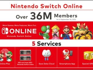 Nintendo Switch Online leden – 36 miljoen+ blijft Expansion Pack uitbreiden