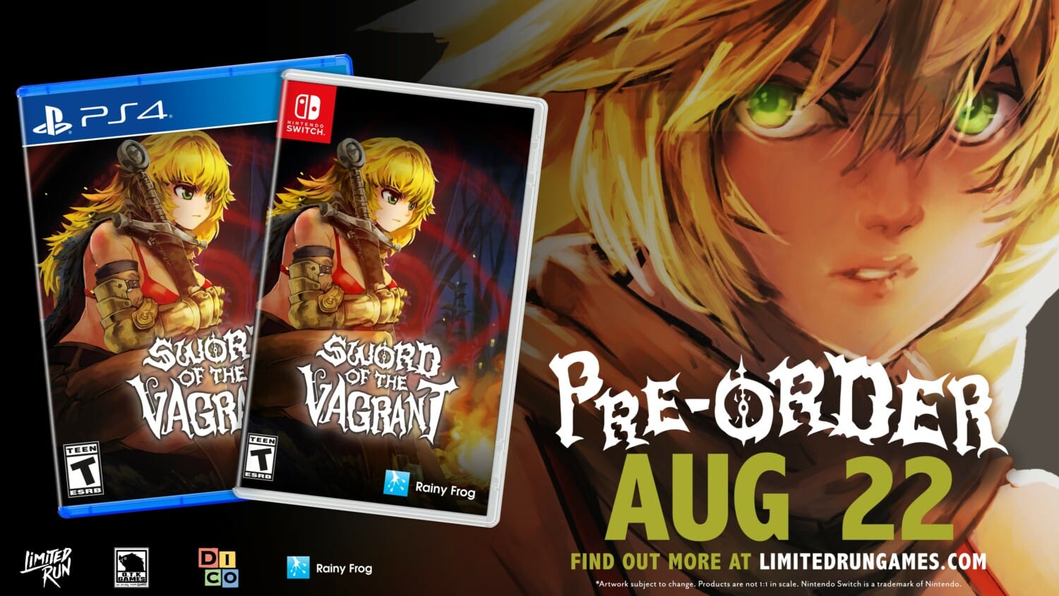 Sword of the Vagrant: omarm de opwinding van de release van Limited Run Games