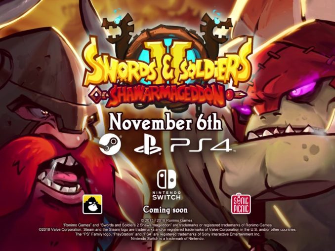 News - Swords And Soldiers 2 Shawarmageddon coming soon 