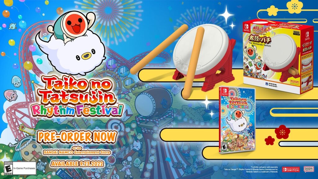 Taiko no Tatsujin: Rhythm Festival – An hour of gameplay