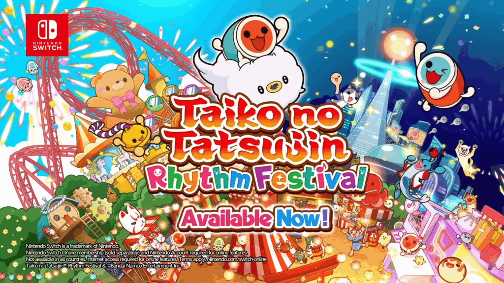Taiko no Tatsujin: Rhythm Festival – Launch trailer