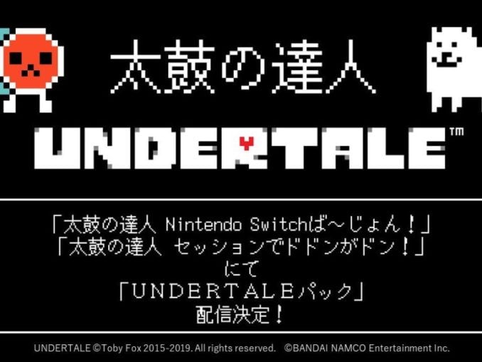 News - Taiko no Tatsujin – Undertale DLC 