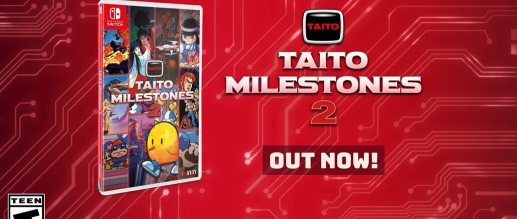 Taito Milestones 2: De gloriedagen van Arcade Classics herleven
