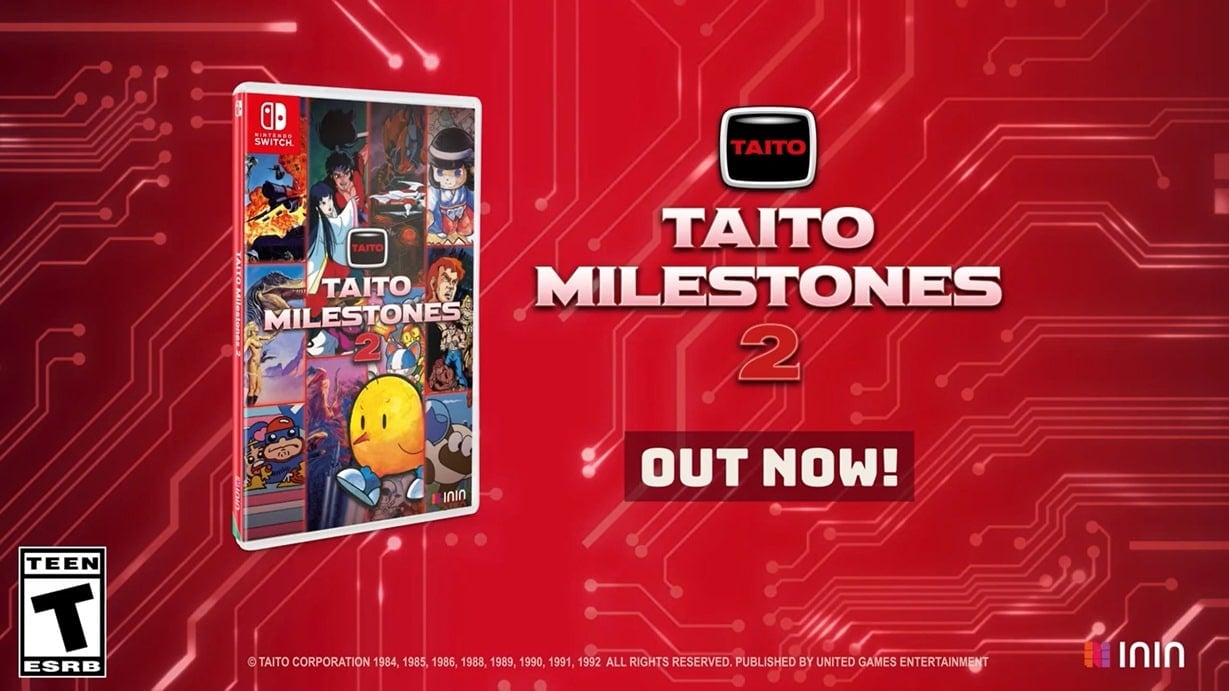 Taito Milestones 2: Revisiting the Glory Days of Arcade Classics