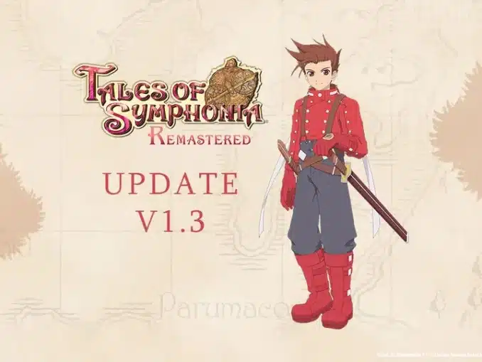 Nieuws - Tales of Symphonia Remastered Update: verbeterde gameplay en bugfixes 