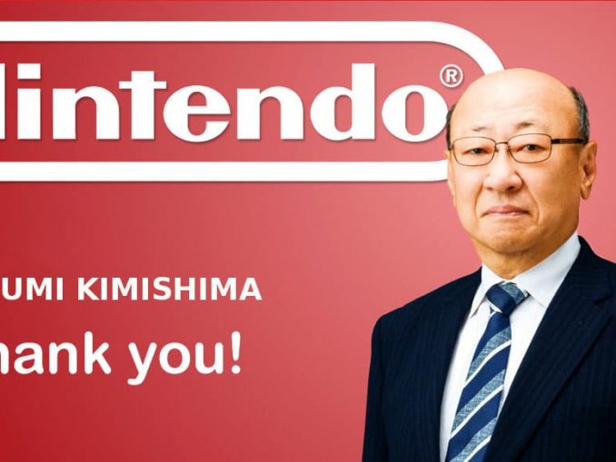 News - Tatsumi Kimishima is stopping as president of Nintendo 