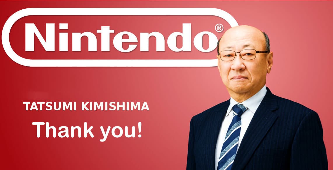 Tatsumi Kimishima is stopping as president of Nintendo