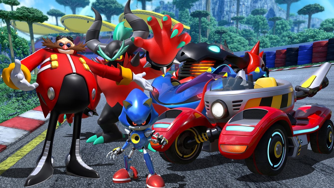 Team Sonic Racing: Metal Sonic, Zavok, And Dr. Eggman