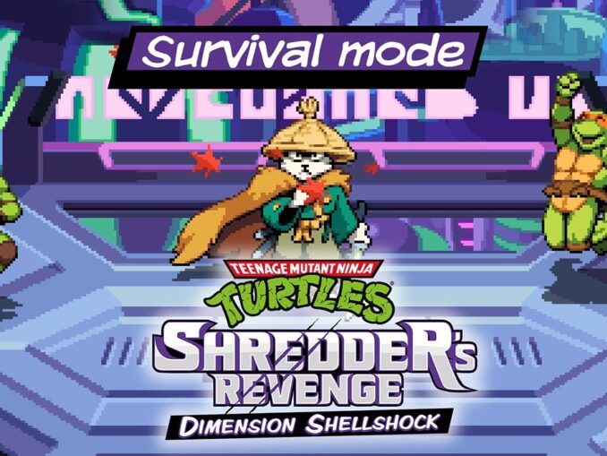 News - Teenage Mutant Ninja Turtles: Shredder’s Revenge – Dimension Shellshock DLC – Survival Mode 