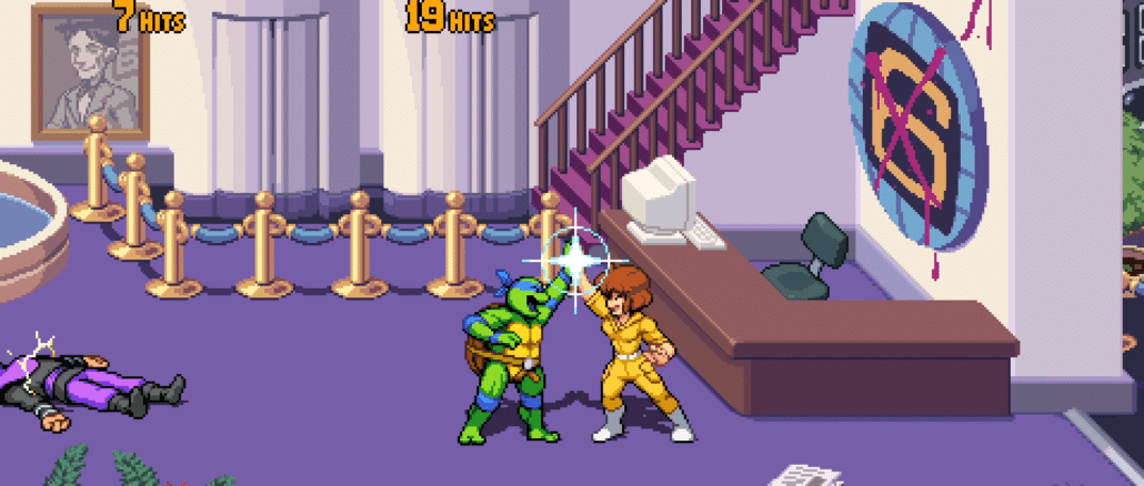 Teenage Mutant Ninja Turtles: Shredder’s Revenge – April O’Neil is speelbaar
