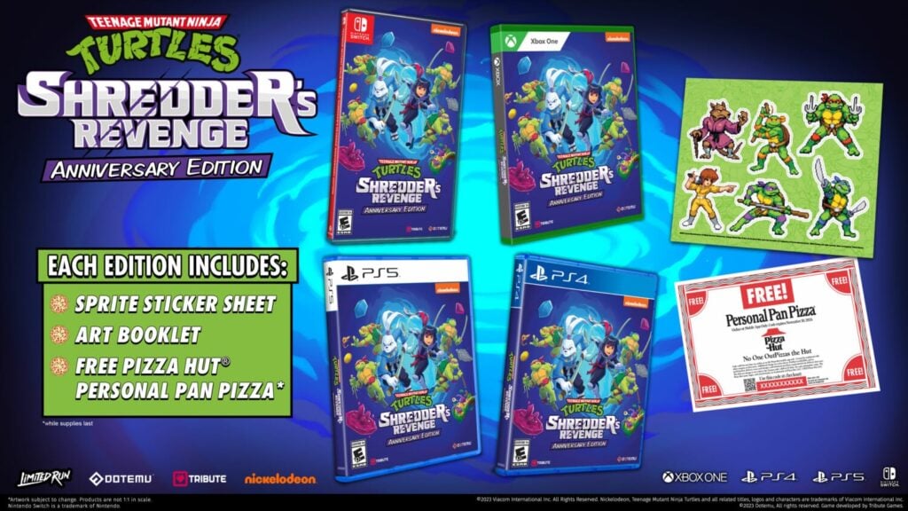 Teenage Mutant Ninja Turtles Shredder’s Revenge: Collector’s Edition en meer