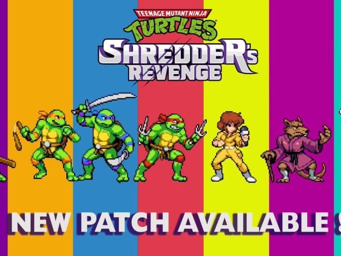 News - Teenage Mutant Ninja Turtles: Shredder’s Revenge – version 1.0.4 patch notes 
