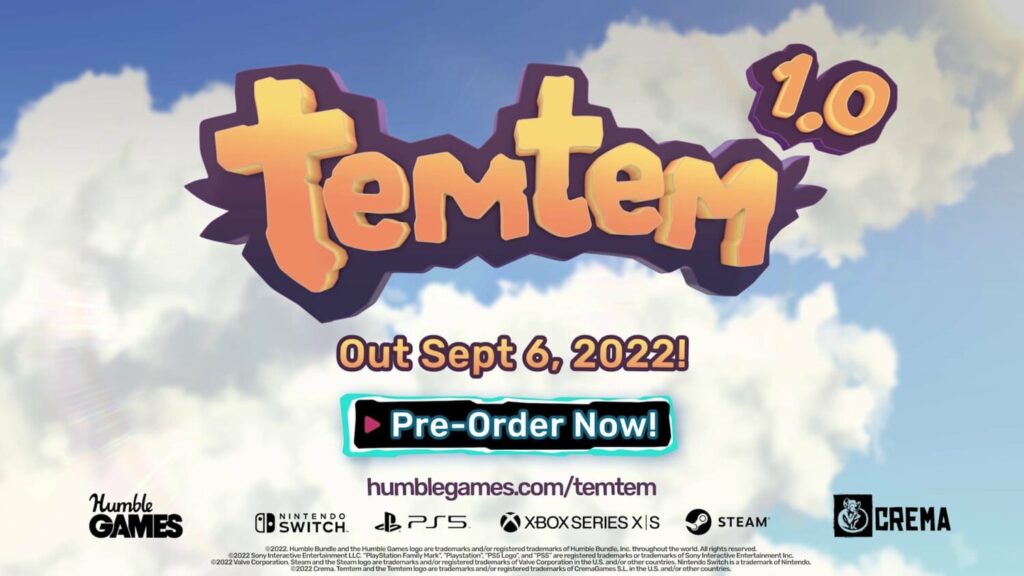 Temtem – Releasing September 6th 2022
