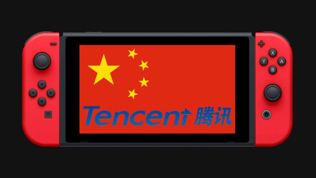 Tencent Chinese Game Card in worldwide Nintendo Switch