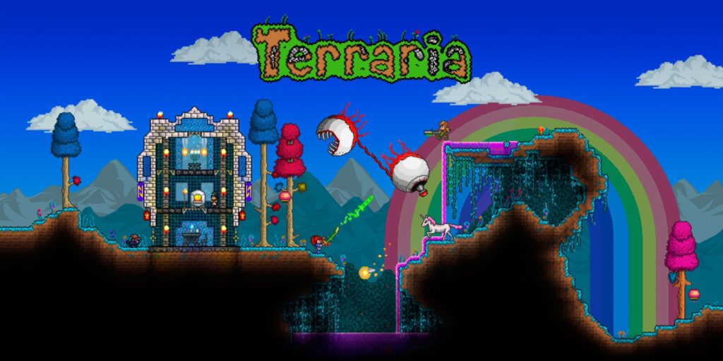 Terraria overtreft Super Mario Bros: een nieuwe mijlpaal in de geschiedenis van videogames