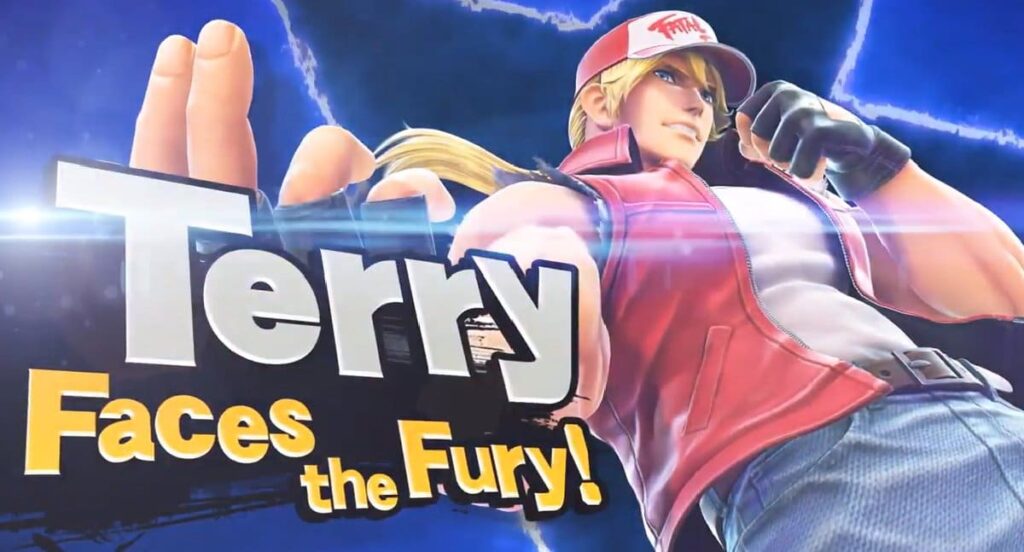 Terry Bogard vermeld als coming soon!