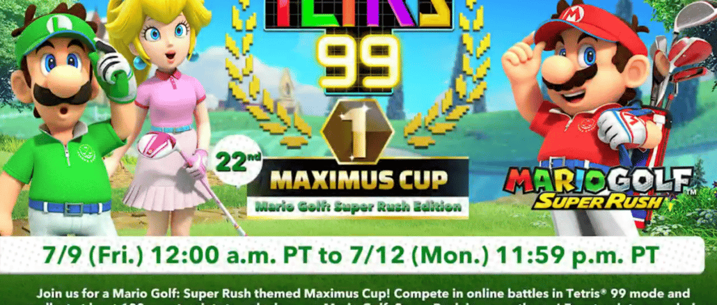 Tetris 99 – 22ste Maximus Cup begint deze week